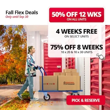 Sentinel Storage - Edmonton Rabbit Hill Promotion