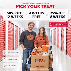 Sentinel Storage - Edmonton Rabbit Hill Promotion