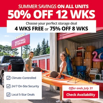 Sentinel Storage - Edmonton Rabbit Hill Promotion
